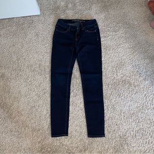 Size 2 short dark super stretch jeggings American Eagle